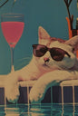 Magnetic Bookmark | Cool Cat | KharidobechoBooks