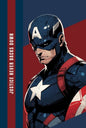 Magnetic Bookmark | Captain America Pose | KharidobechoBooks