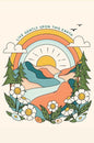 Magnetic Bookmark | Peaceful Earth | KharidobechoBooks