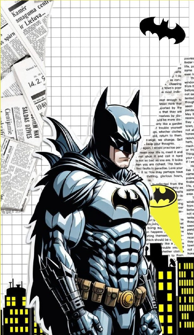 Magnetic Bookmark | Batman Comic Book | KharidobechoBooks