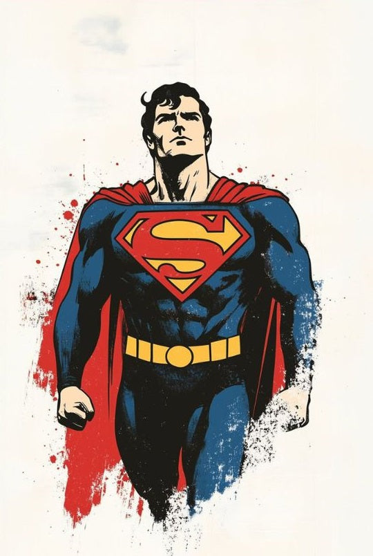 Magnetic Bookmark | Superman Muscular Pose | KharidobechoBooks