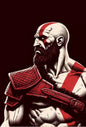Magnetic Bookmark | Kratos Warrior Pose | KharidobechoBooks