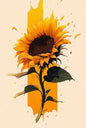 Magnetic Bookmark | Sunflower | KharidobechoBooks