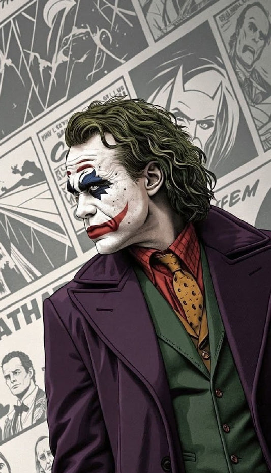 Magnetic Bookmark | Joker Comic Pose | KharidobechoBooks