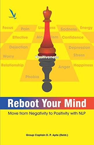 Reboot Your Mind | Group Captain D. P. Apte (Retd.) | Move from Negativity to Positivity with NLP | KharidobechoBooks ( Pre - Loved )