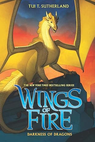 WINGS OF FIRE #10: DARKNESS OF DRAGONS |  Tui T. Sutherland | Kharidobechobooks