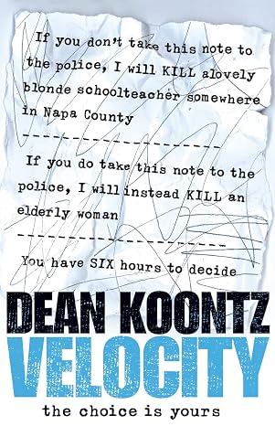 Velocity  |  Dean R Koontz |   Kharidobechobooks